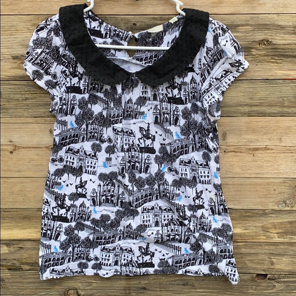 Anthropologie | Postmark British Top Horse Collar